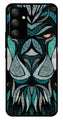 Lion Pattern Metal Mobile Case for Samsung Galaxy M13 4G   (Design No -40)