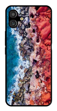 Sea Shore Metal Mobile Case for Samsung Galaxy M13 5G
