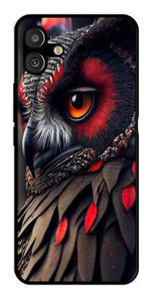 Owl Design Metal Mobile Case for Samsung Galaxy F14 5G