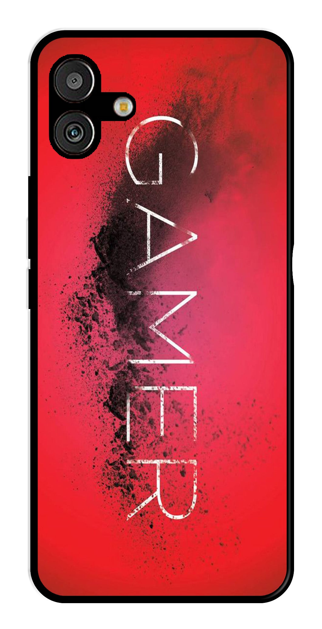 Gamer Pattern Metal Mobile Case for Samsung Galaxy M13 5G   (Design No -41)