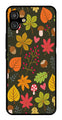 Leaves Design Metal Mobile Case for Samsung Galaxy M13 5G   (Design No -51)
