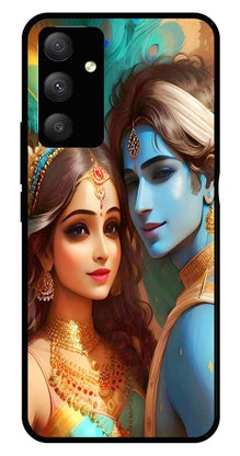 Lord Radha Krishna Metal Mobile Case for Samsung Galaxy M14 5G