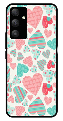 Hearts Pattern Metal Mobile Case for Samsung Galaxy M14 5G