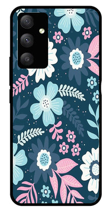 Flower Leaves Design Metal Mobile Case for Samsung Galaxy M14 5G