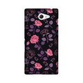 Rose Pattern Case for Sony M2