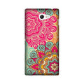 Rangoli art Case for Sony M2