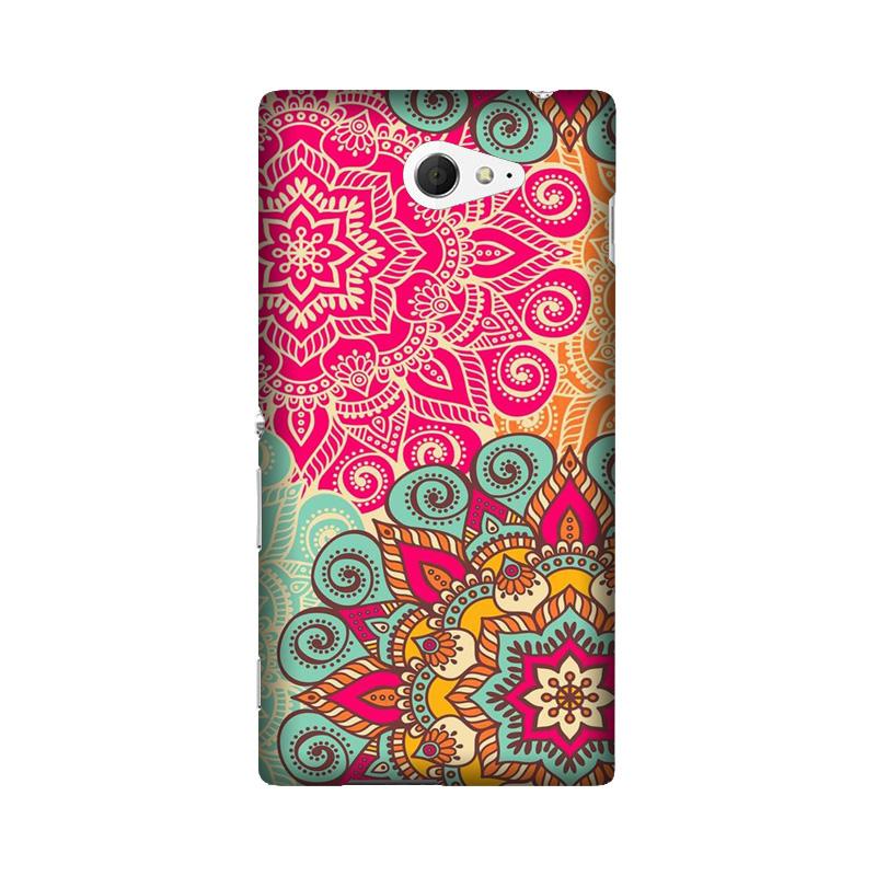 Rangoli art Case for Sony M2