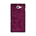 Purple Backround Case for Sony M2
