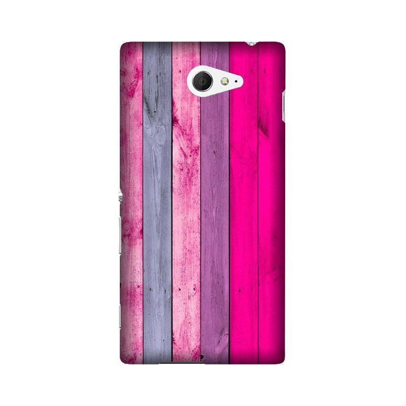 Wooden look Case for Sony M2