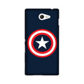 Captain America Case for Sony M2
