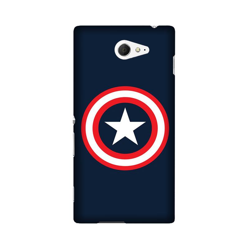 Captain America Case for Sony M2