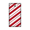 Red White Case for Sony M2