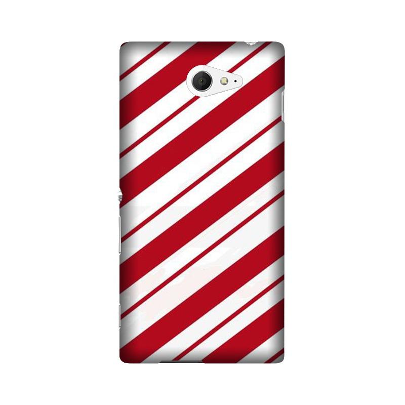 Red White Case for Sony M2
