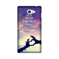 Fall in love Case for Sony M2