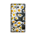 White flowers2 Case for Sony M2
