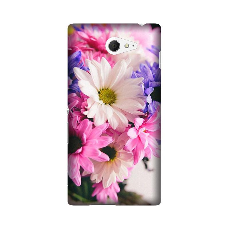 Coloful Daisy Case for Sony M2