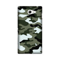 Army Camouflage Case for Sony M2  (Design - 108)