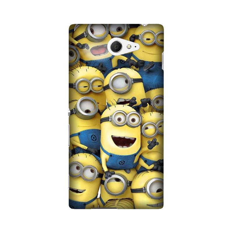 Minions Case for Sony M2  (Design - 127)