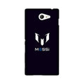 Messi Case for Sony M2  (Design - 158)