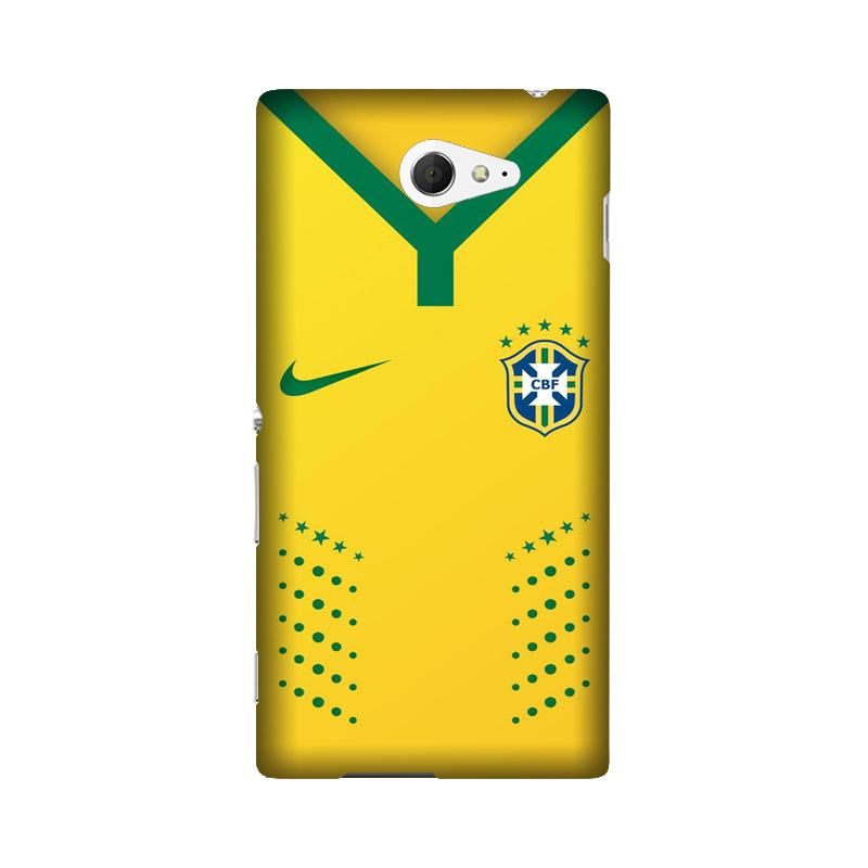 Brazil Case for Sony M2  (Design - 176)