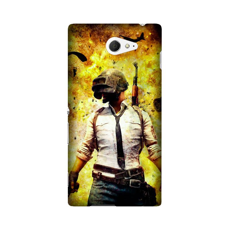 Pubg Case for Sony M2  (Design - 180)