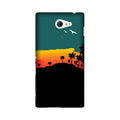 Sky Trees Case for Sony M2 (Design - 191)