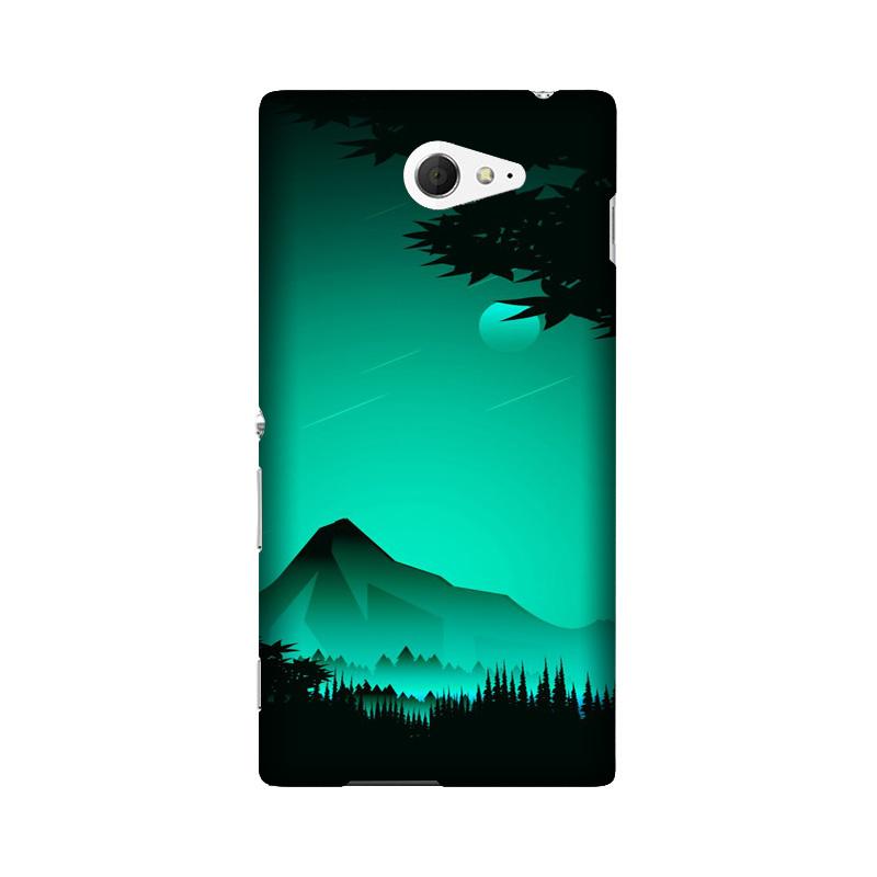Moon Mountain Case for Sony M2 (Design - 204)