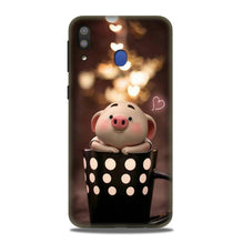 Cute Bunny Case for Samsung Galaxy M20 (Design No. 213)