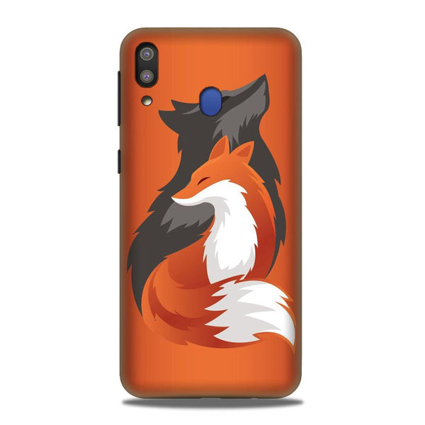 Wolf  Case for Samsung Galaxy M20 (Design No. 224)