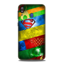Superheros Logo Case for Samsung Galaxy A30 (Design No. 251)