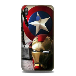 Ironman Captain America Case for Samsung Galaxy M20 (Design No. 254)