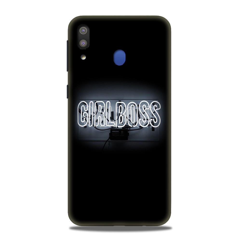 Girl Boss Black Case for Samsung Galaxy A30 (Design No. 268)