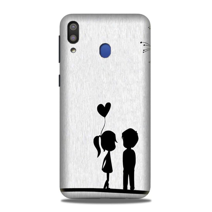 Cute Kid Couple Case for Samsung Galaxy M20 (Design No. 283)