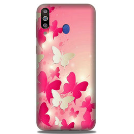 White Pick Butterflies Case for Vivo Y15