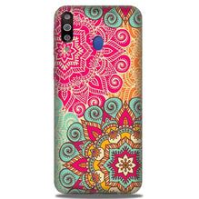 Rangoli art2 Mobile Back Case for Samsung Galaxy A20s (Design - 29)