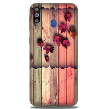 Wooden look2 Mobile Back Case for Samsung Galaxy A20s (Design - 56)