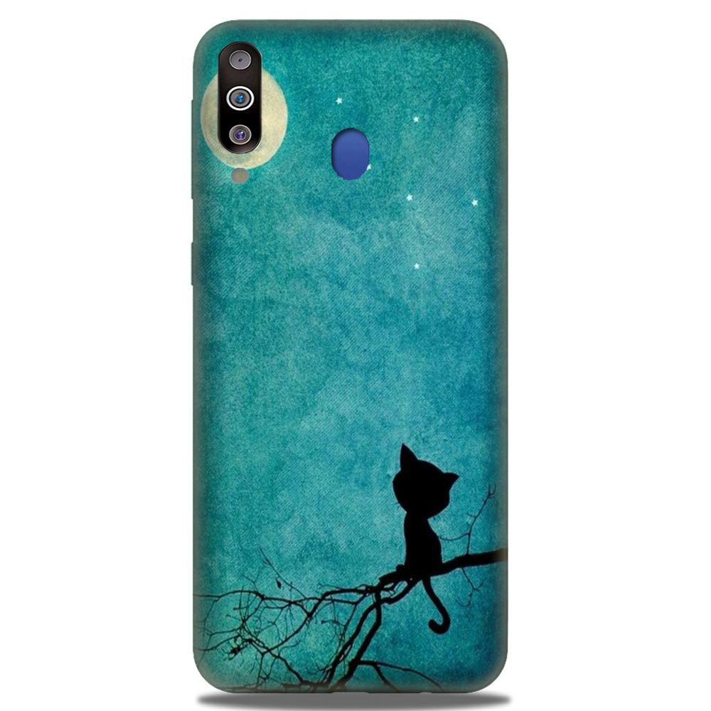 Moon cat Case for Samsung Galaxy A60