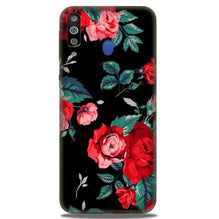 Red Rose2 Mobile Back Case for Samsung Galaxy A20s (Design - 81)