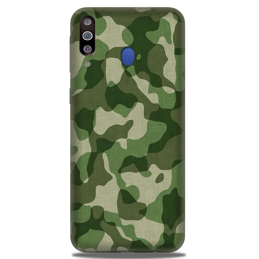 Army Camouflage Case for Samsung Galaxy M30(Design - 106)