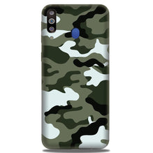 Army Camouflage Case for Samsung Galaxy M40  (Design - 108)