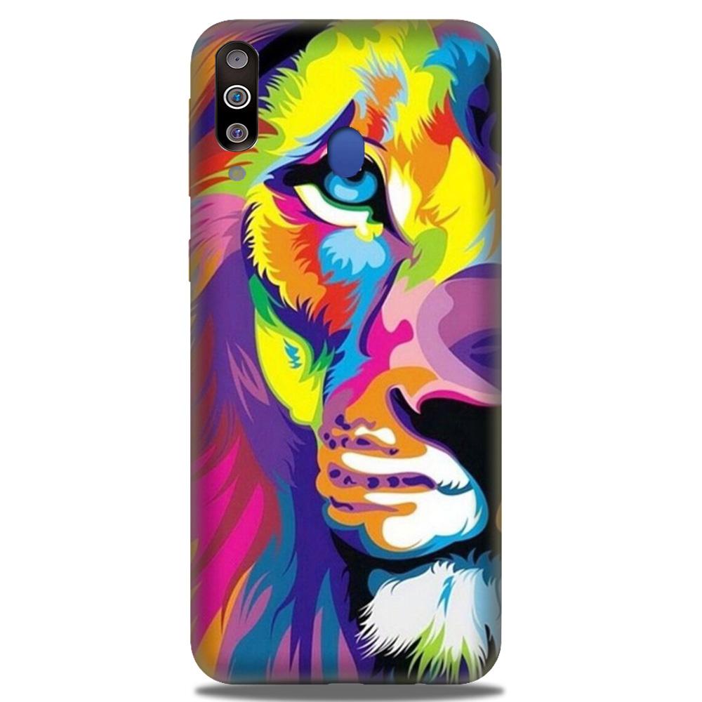 Colorful Lion Case for Samsung Galaxy M30  (Design - 110)