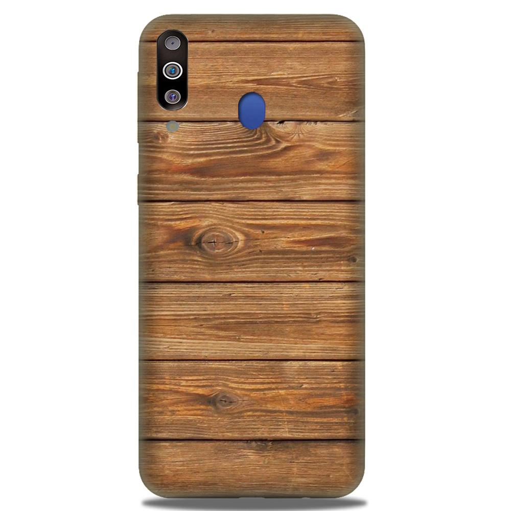 Wooden Look Case for Samsung Galaxy M30  (Design - 113)