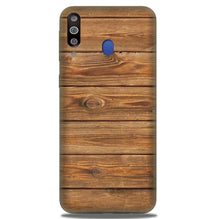 Wooden Look Case for Samsung Galaxy A60  (Design - 113)