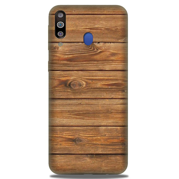 Wooden Look Case for Samsung Galaxy A20s  (Design - 113)
