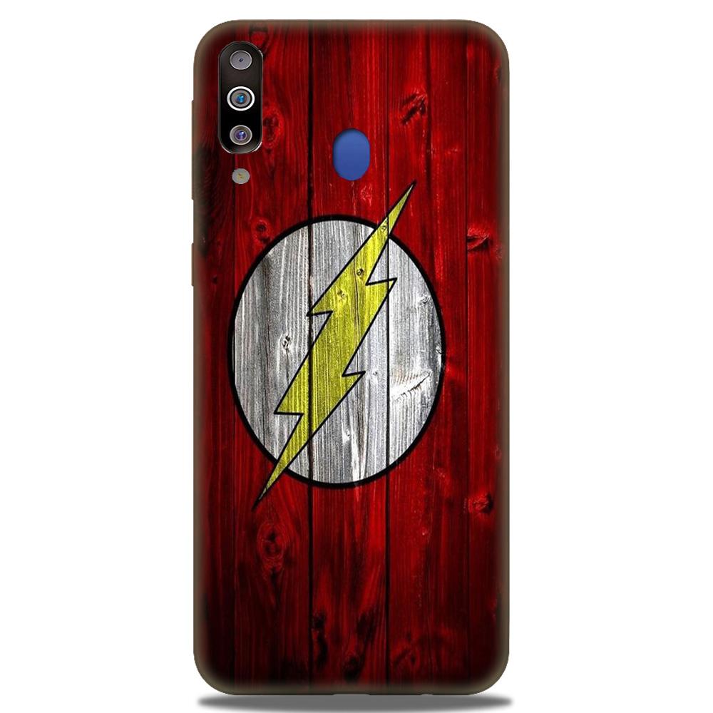 Flash Superhero Case for Samsung Galaxy M30  (Design - 116)