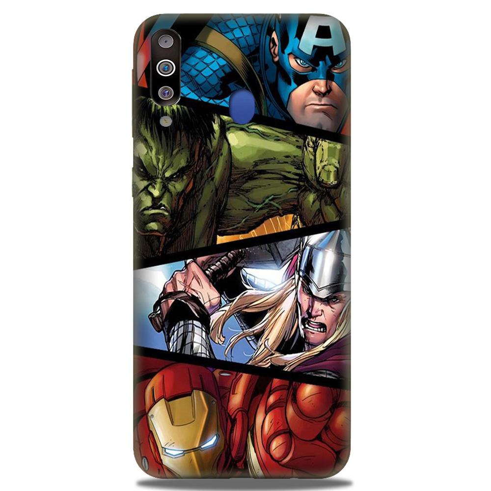 Avengers Superhero Case for Samsung Galaxy M30  (Design - 124)