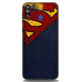 Superman Superhero Case for Samsung Galaxy M30  (Design - 125)