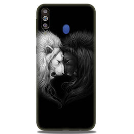 Dark White Lion Case for Vivo Y17  (Design - 140)