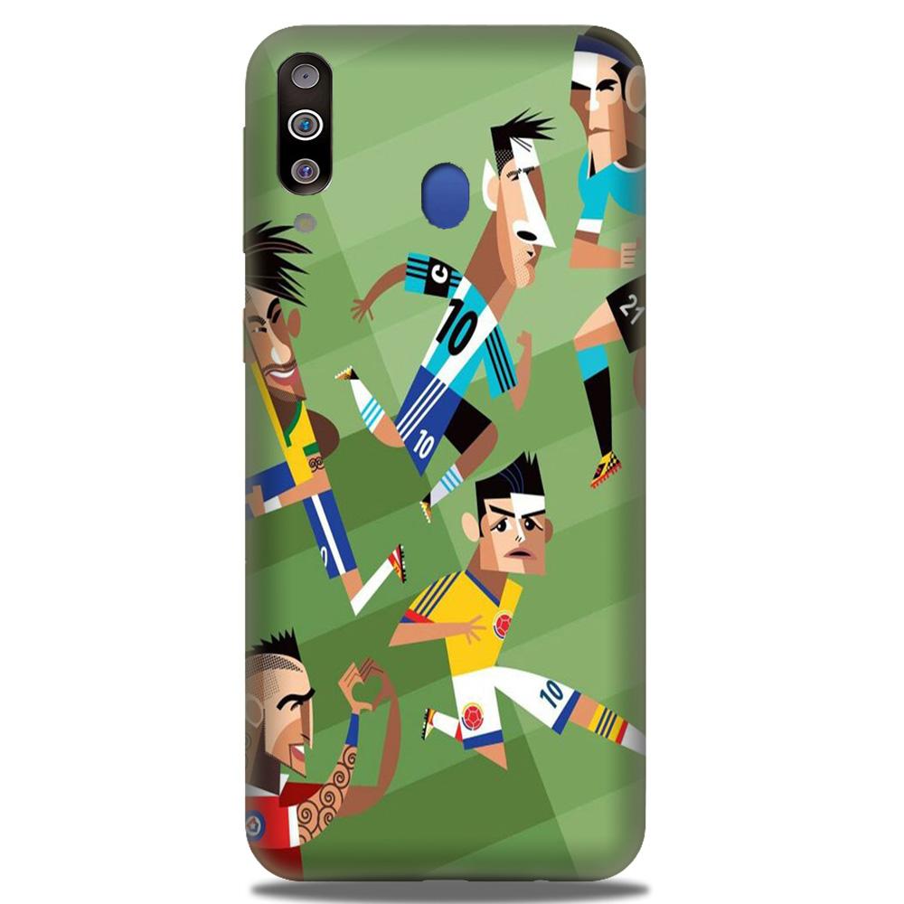 Football Case for Samsung Galaxy M30  (Design - 166)