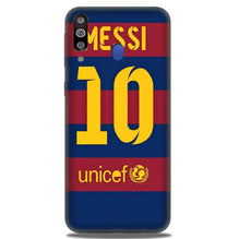 Messi Mobile Back Case for Samsung Galaxy A20s  (Design - 172)